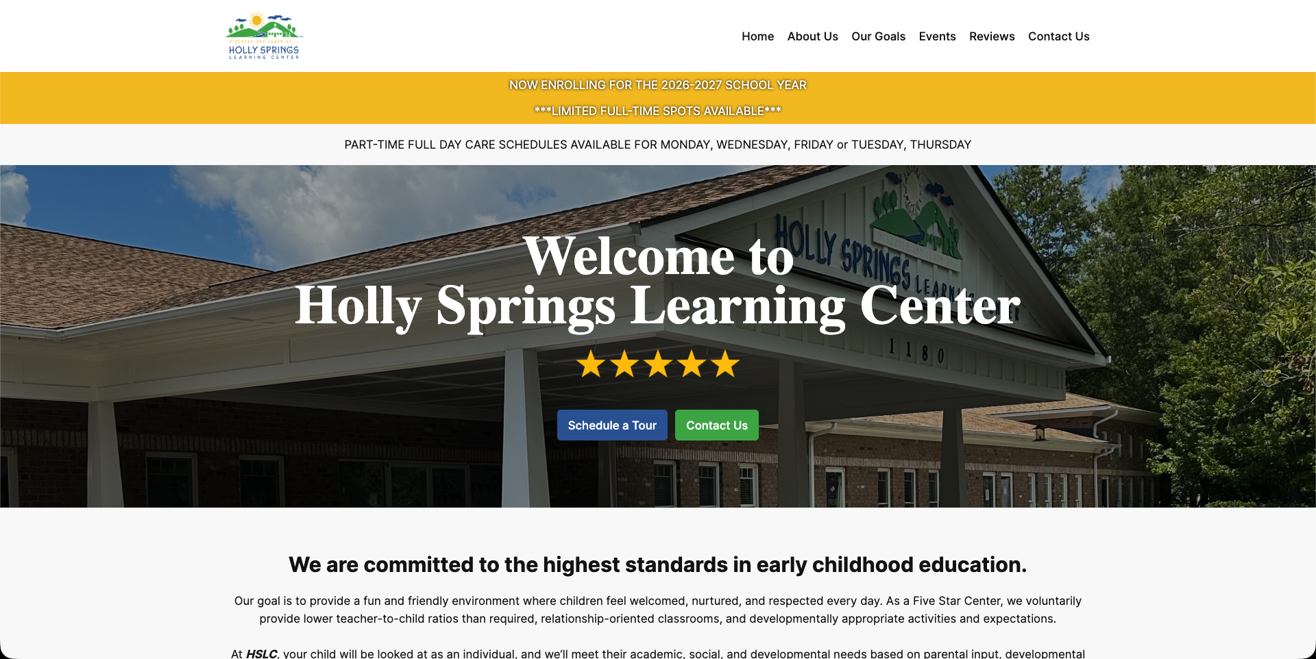Holly Springs Learning Center