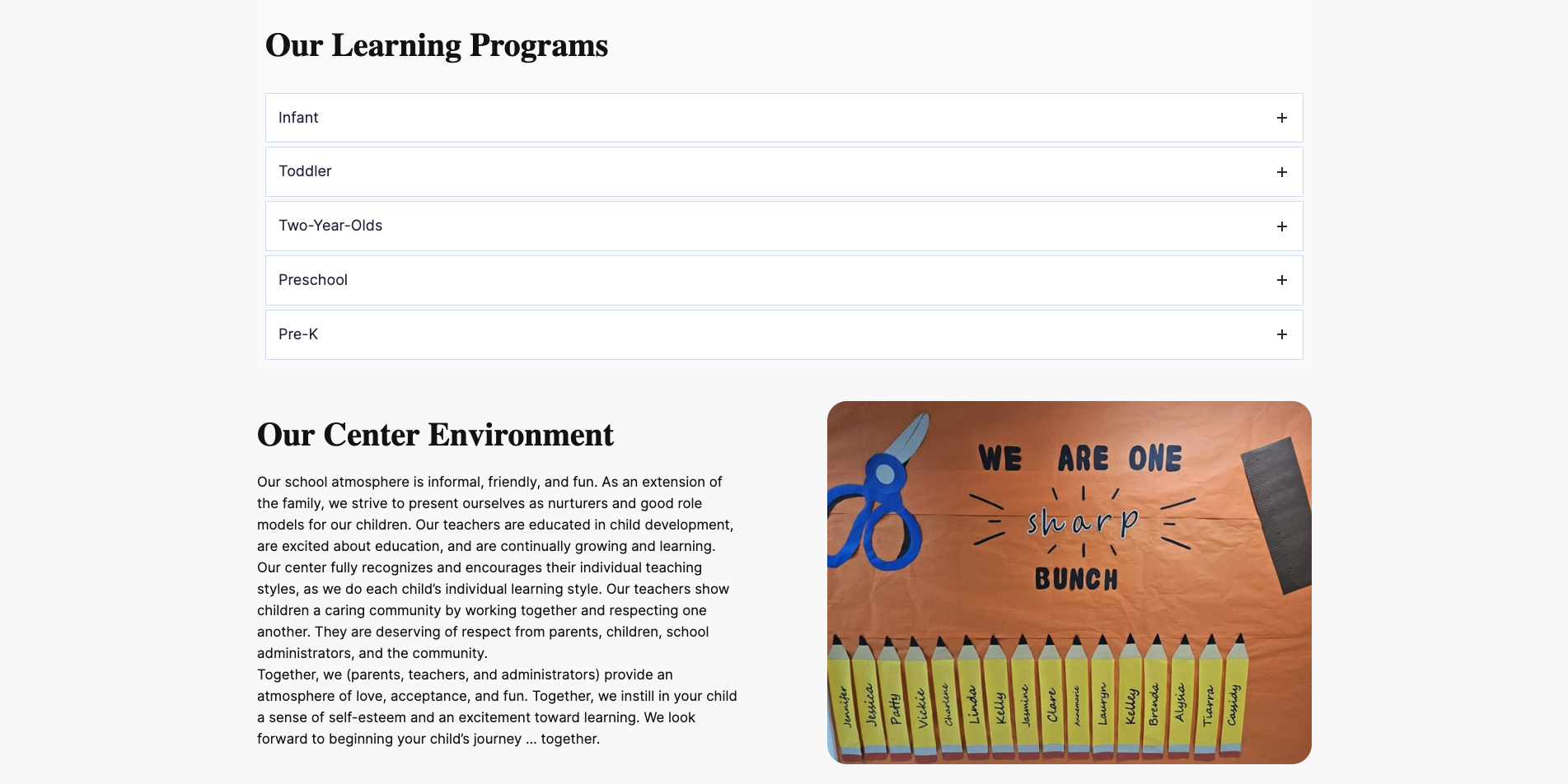 Holly Springs Learning Center screenshot 2